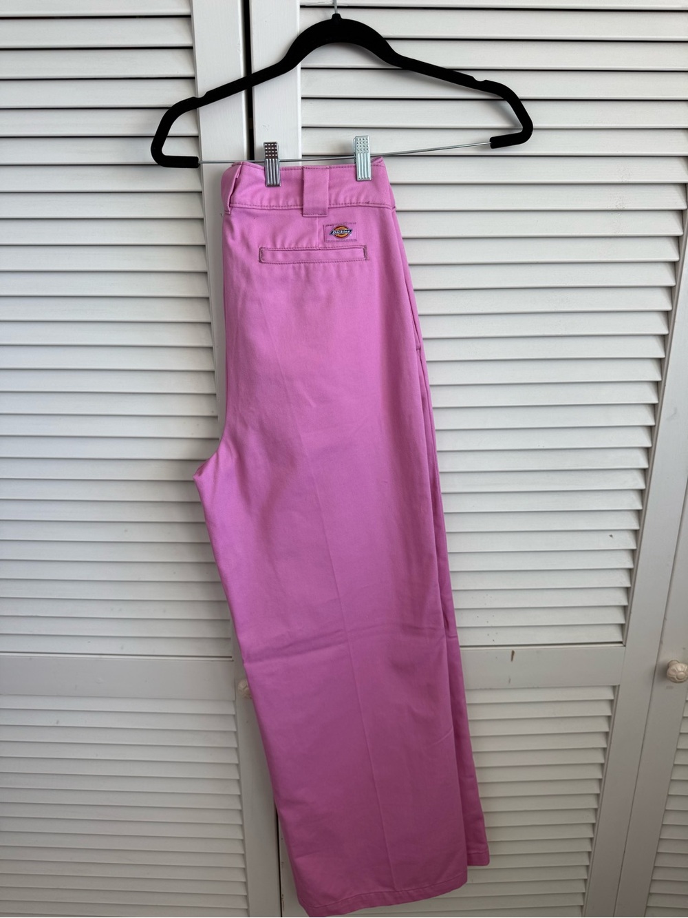 Dickies women’s - Straight Fit Pink Work Chinos - 12 reg